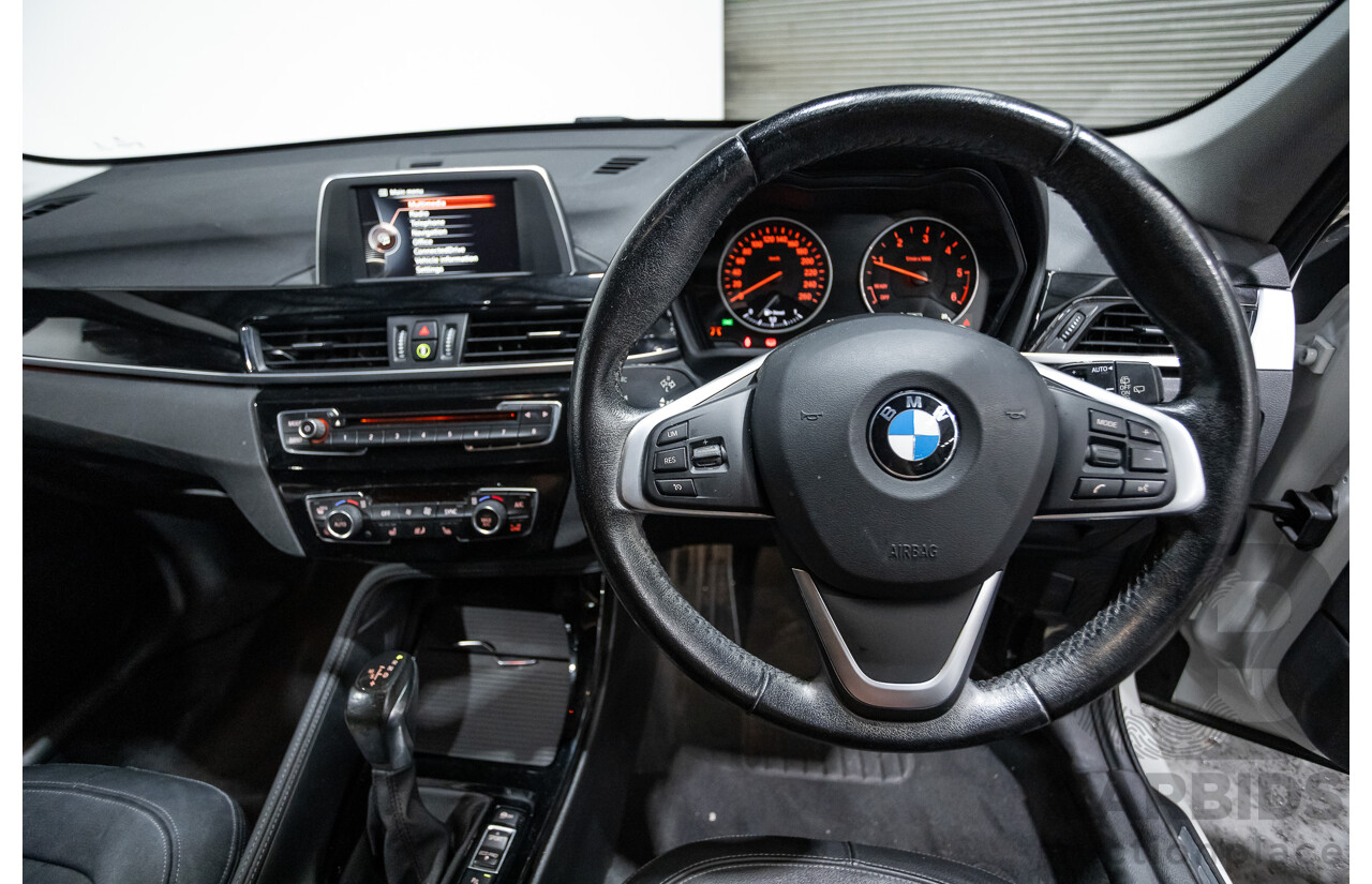 06/2016 BMW X1 sDrive 18d F48 4D Wagon White Turbo Diesel 2.0L