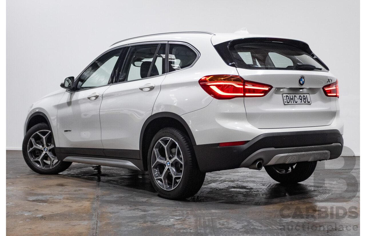 06/2016 BMW X1 sDrive 18d F48 4D Wagon White Turbo Diesel 2.0L