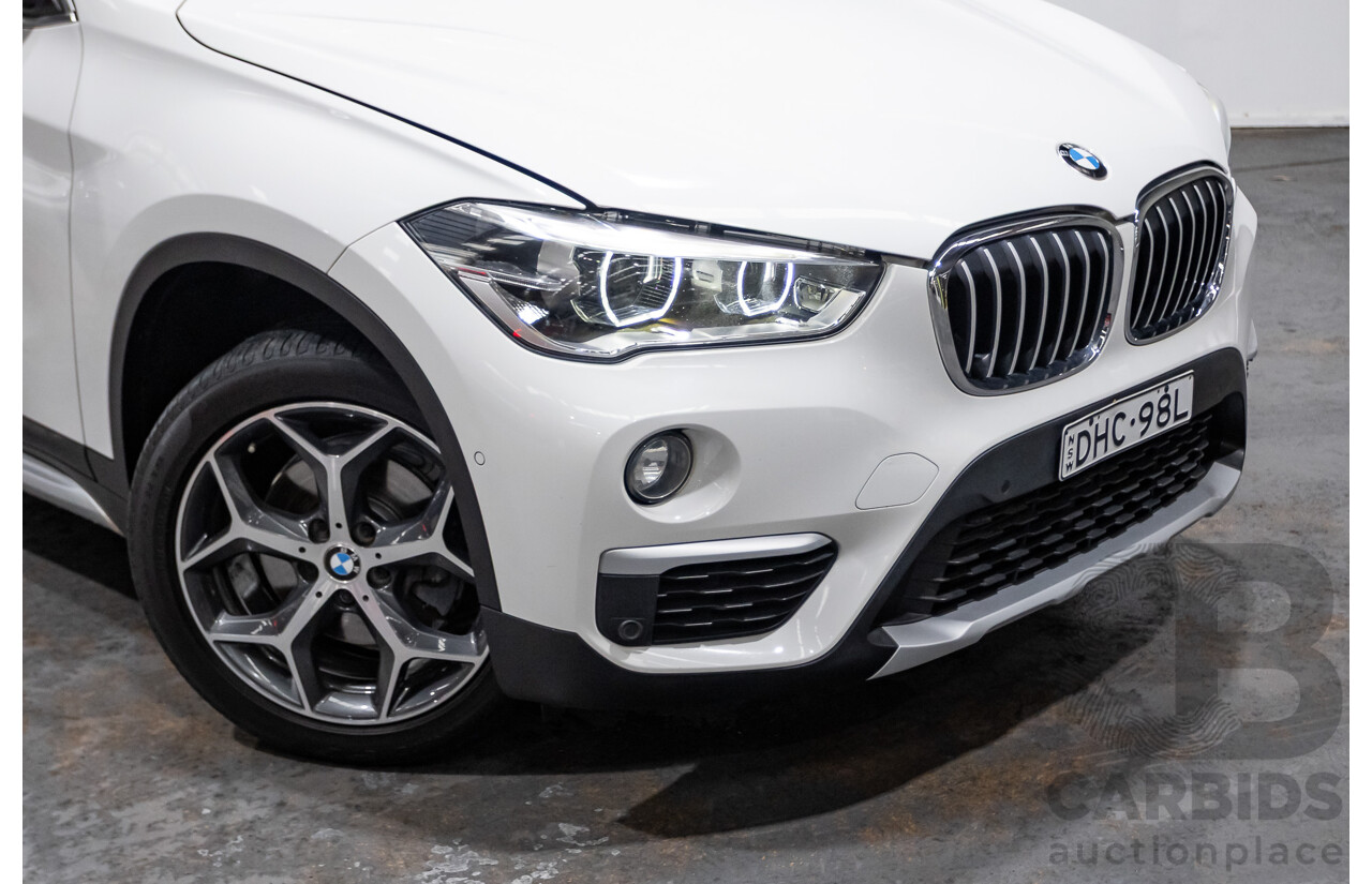 06/2016 BMW X1 sDrive 18d F48 4D Wagon White Turbo Diesel 2.0L