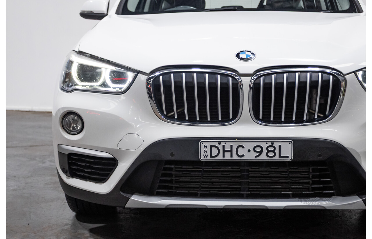 06/2016 BMW X1 sDrive 18d F48 4D Wagon White Turbo Diesel 2.0L