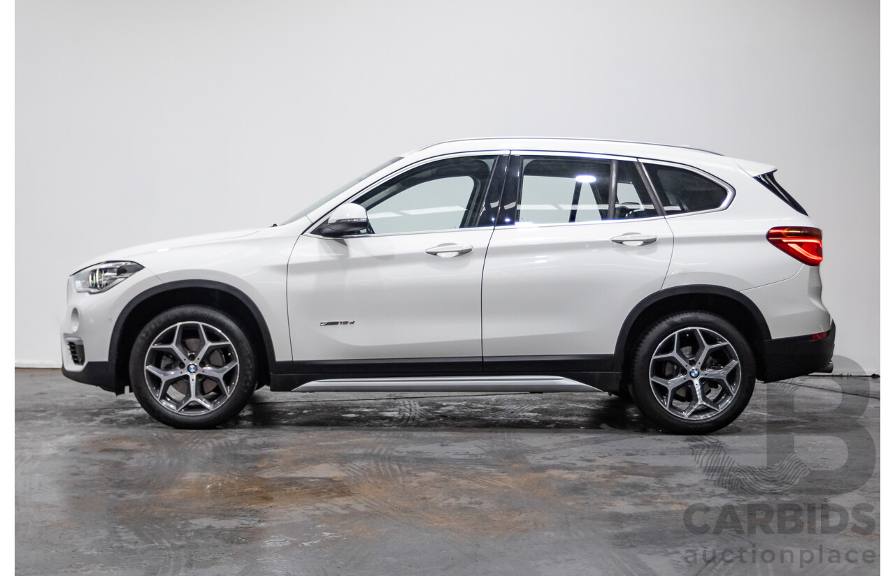 06/2016 BMW X1 sDrive 18d F48 4D Wagon White Turbo Diesel 2.0L