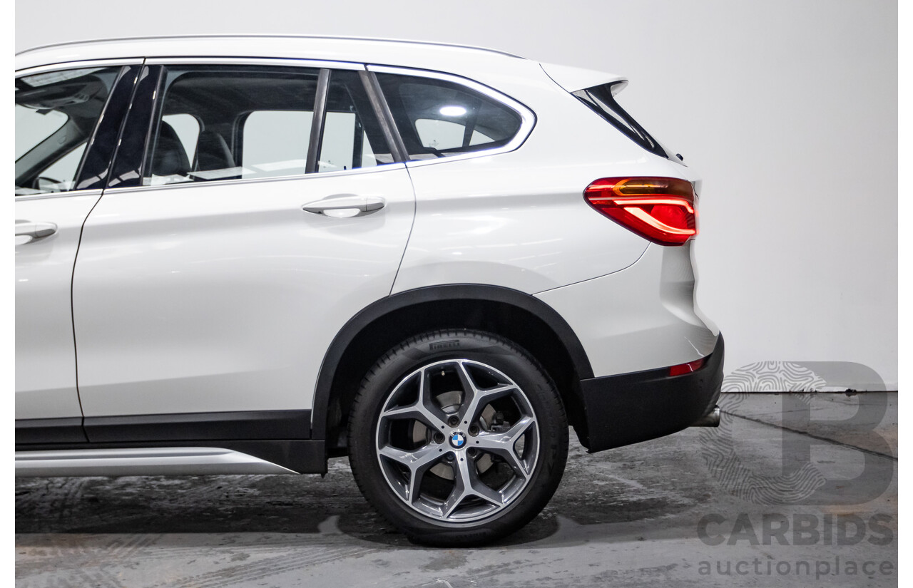 06/2016 BMW X1 sDrive 18d F48 4D Wagon White Turbo Diesel 2.0L