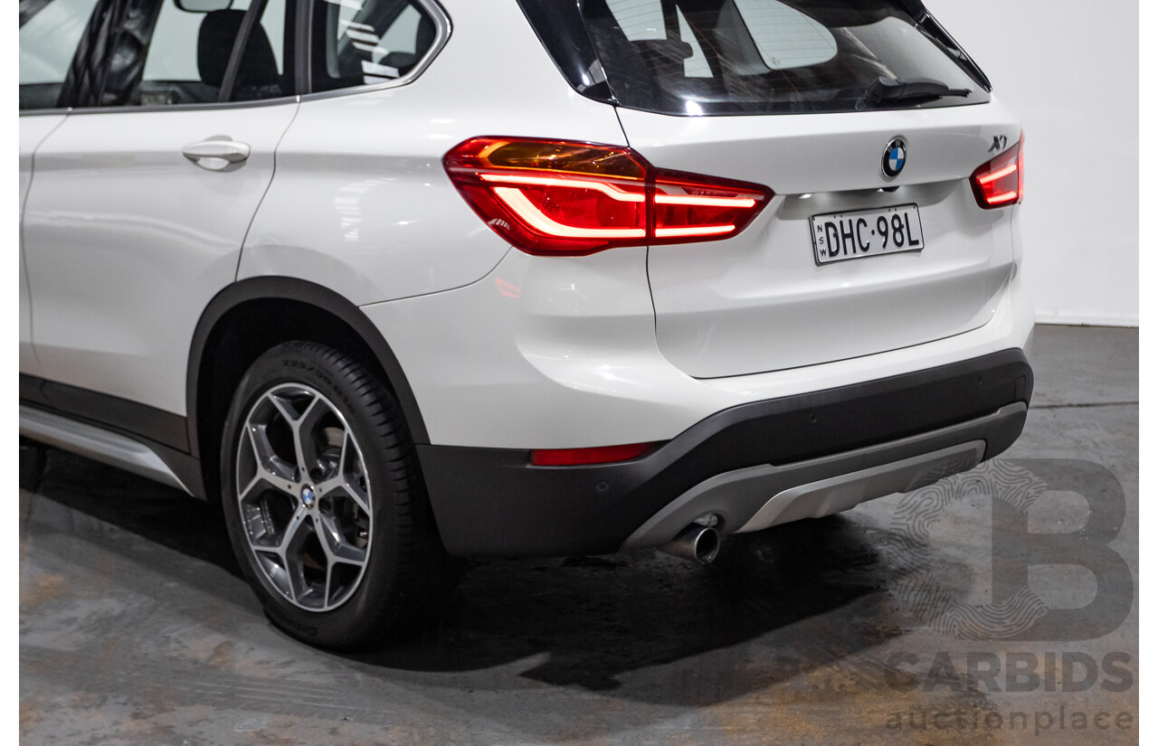 06/2016 BMW X1 sDrive 18d F48 4D Wagon White Turbo Diesel 2.0L