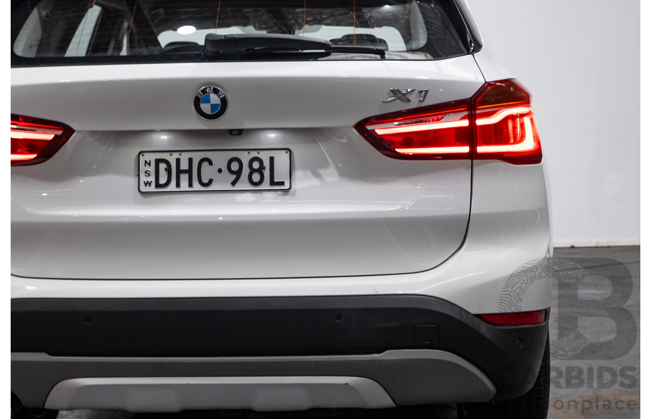 06/2016 BMW X1 sDrive 18d F48 4D Wagon White Turbo Diesel 2.0L
