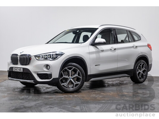 06/2016 BMW X1 sDrive 18d F48 4D Wagon White Turbo Diesel 2.0L