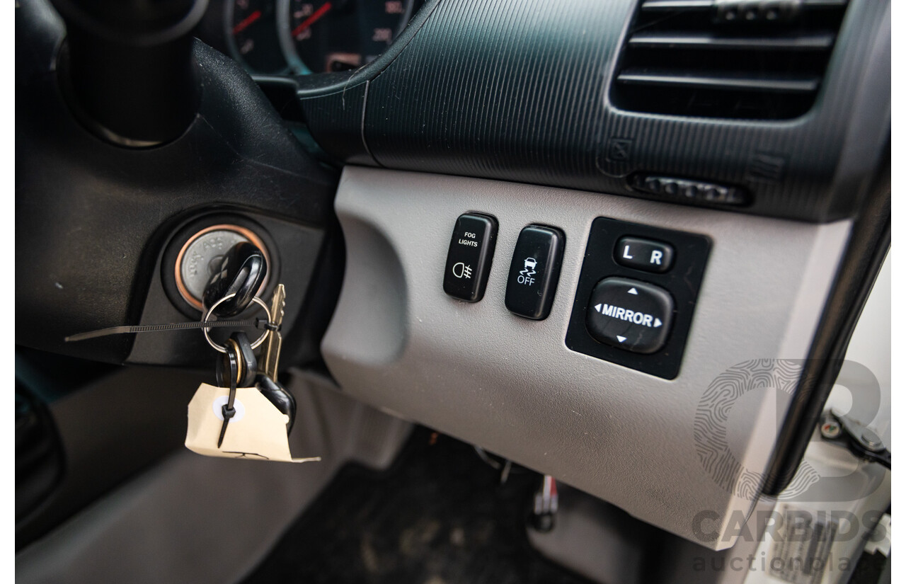 9/2014 Mitsubishi Triton GLX (4x4) MN MY14 UPDATE Double Cab Utility White Turbo Diesel 2.5L