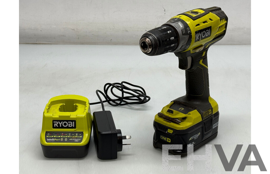 Ryobi 18 V Brushless Drill