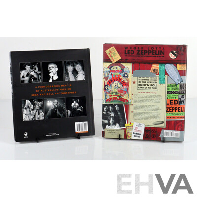 Its a Long Way, the Photography of Phillip Morris, Echo, 2015 & Whole Lotta Led Zepellin, J Bream, Both  Hardcovers with Dust Jackets