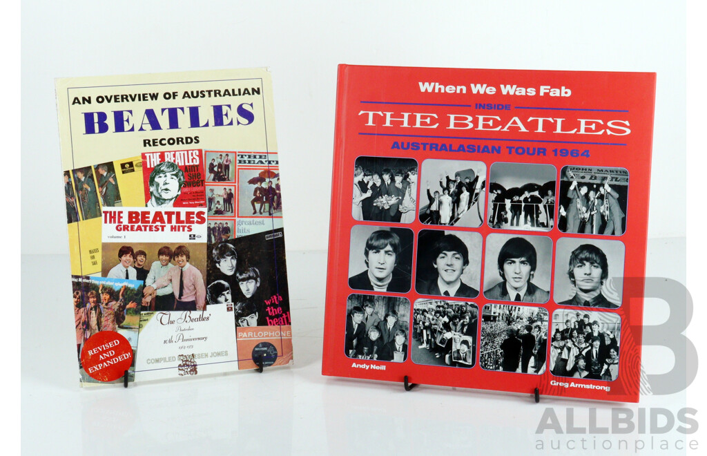 When We Was Fab, Inside the Beatles, Australasian Tour 1964, a Neill & G Armstrong, Woodslane Press, 2024, Hardcover Along with an Overview of Australian Beatles Records, Soft Cover