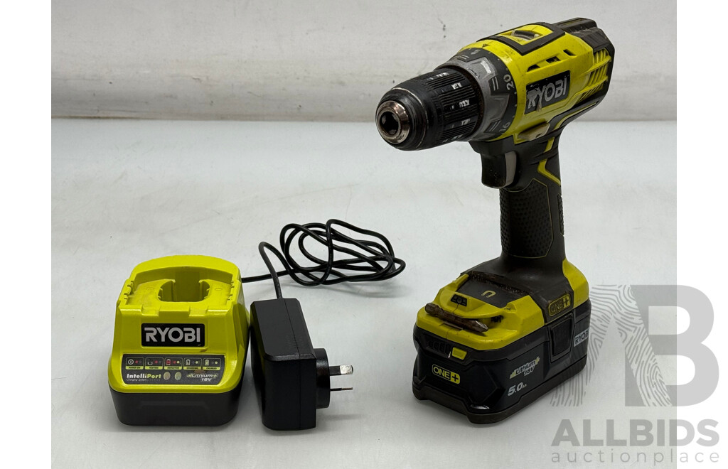 Ryobi 18 V Brushless Drill
