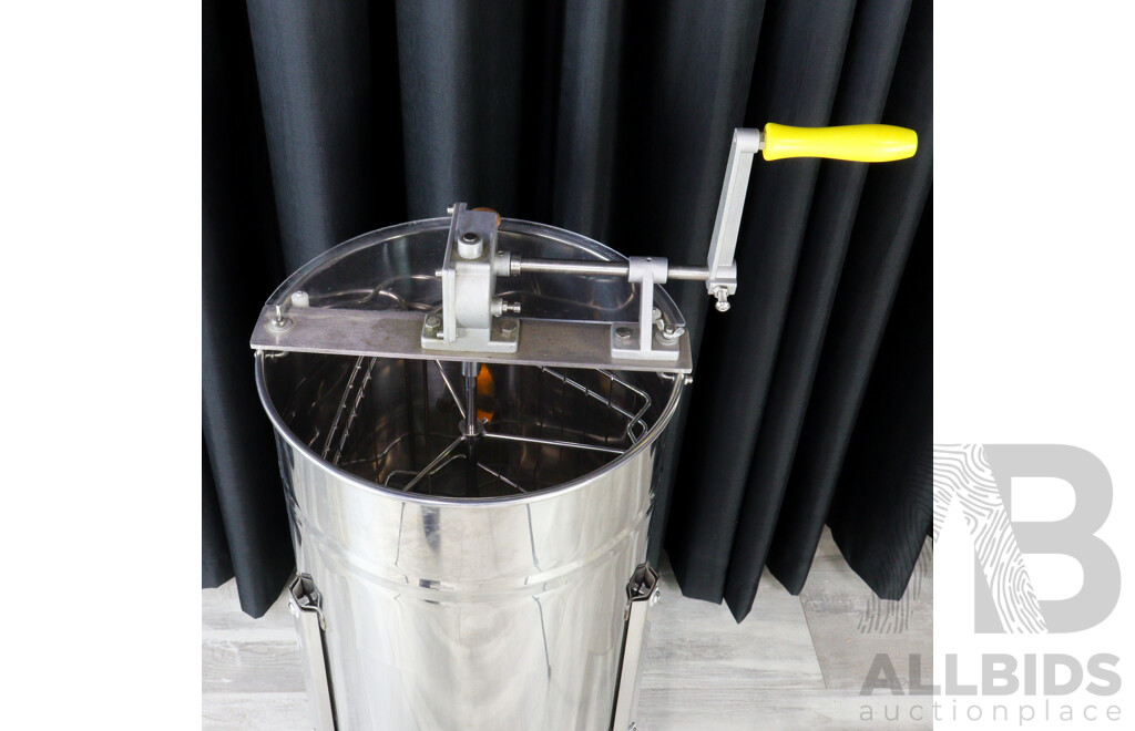 Modern Stainless Steel Three Frame Honey Extractor