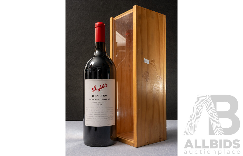 Penfolds Bin 389 Cabernet Shiraz Vintage 2004 Magnum