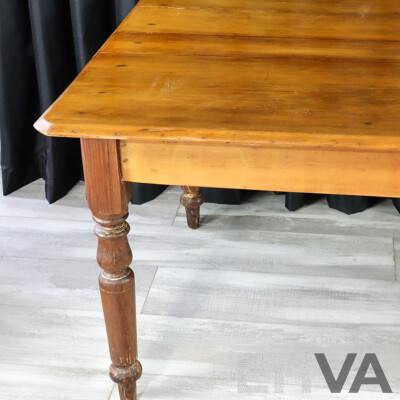 Victorian Kauri Pine Kitchen Table