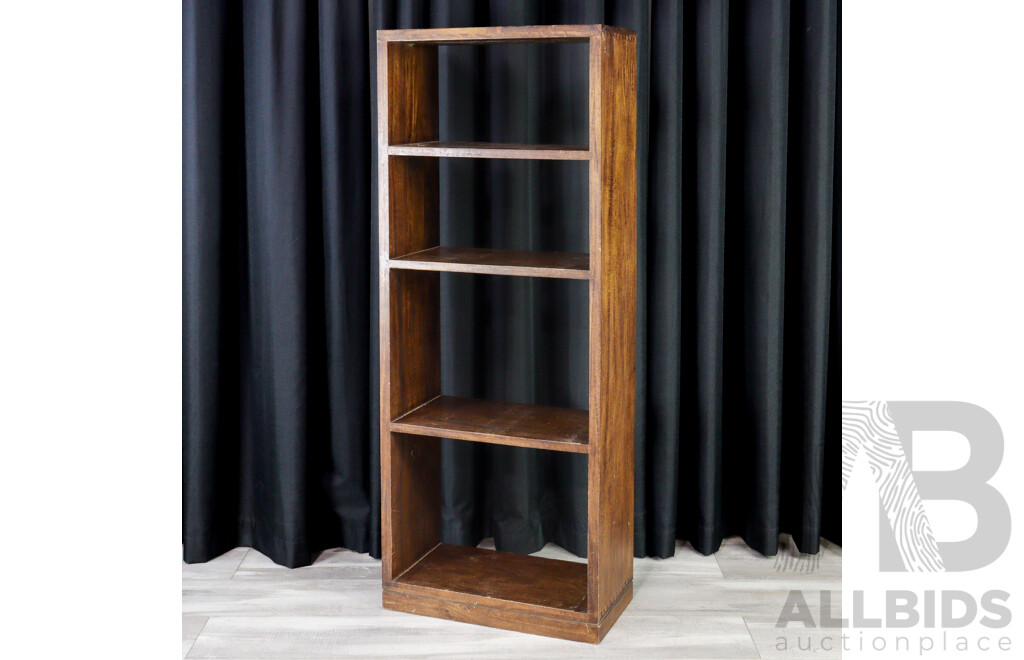 Hardwood Open Shelving Unit