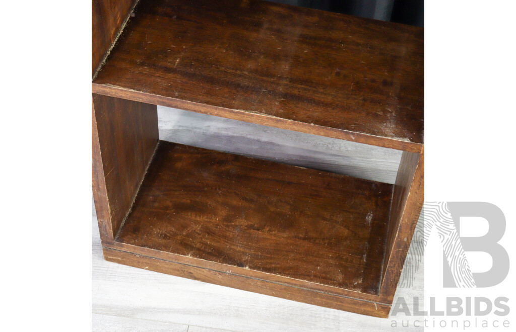 Hardwood Open Shelving Unit