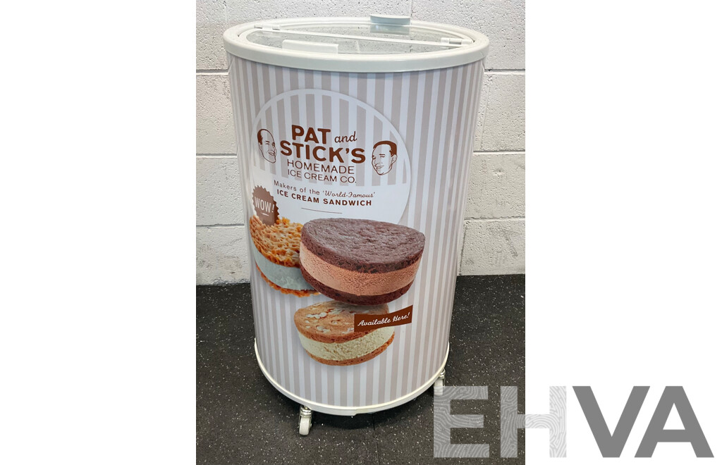 40L Wheel Can Freezer PG-D40A Branded Pat and Stick's