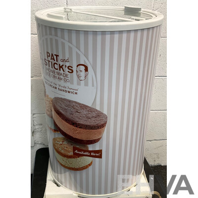 40L Wheel Can Freezer PG-D40A Branded Pat and Stick's