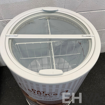 40L Wheel Can Freezer PG-D40A Branded Pat and Stick's
