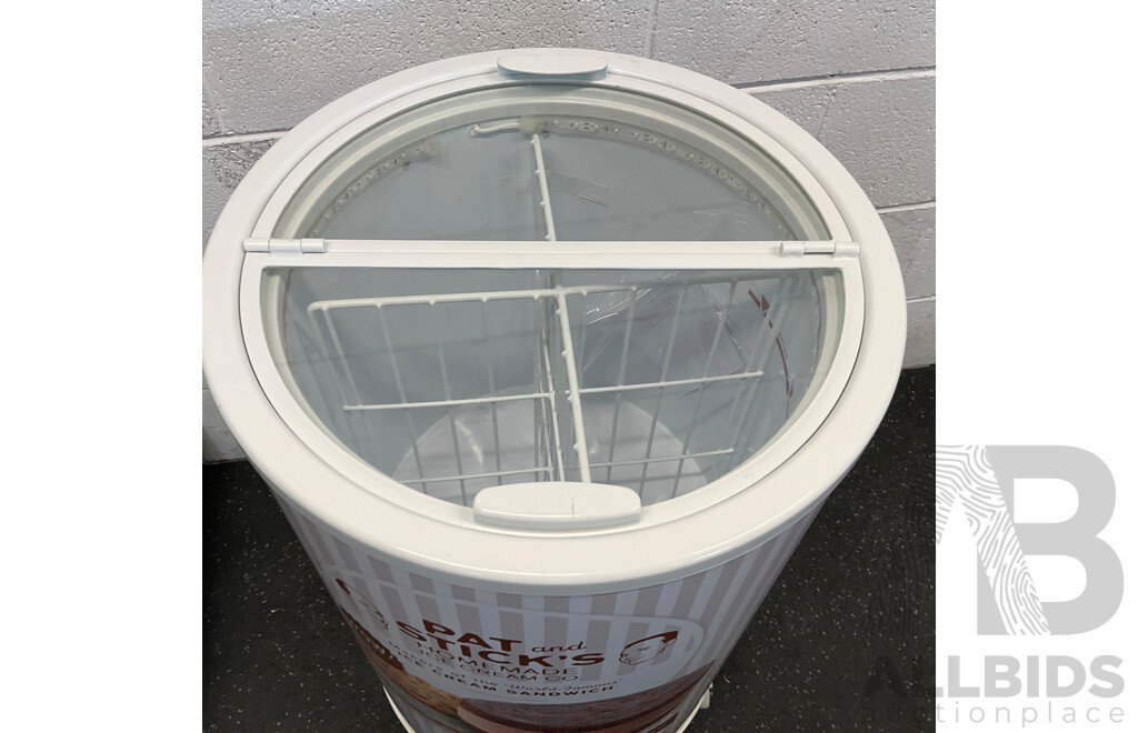 40L Wheel Can Freezer PG-D40A Branded Pat and Stick's