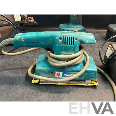 Makita Planer and Power Drill, Wagner Drill, Ozito Circular Saw and Apach Nail Gun