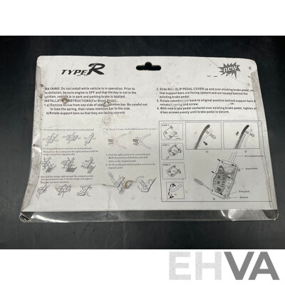 TYPE R Racing Pedal Pads - Lot of 22
