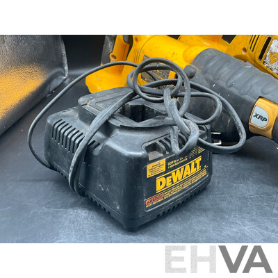 Dewalt Rotary Hammer Drill, Reciprocating Saw and Battery Charger