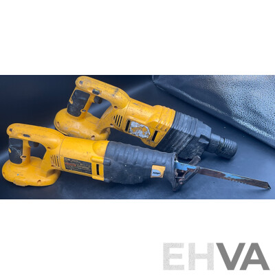Dewalt Rotary Hammer Drill, Reciprocating Saw and Battery Charger