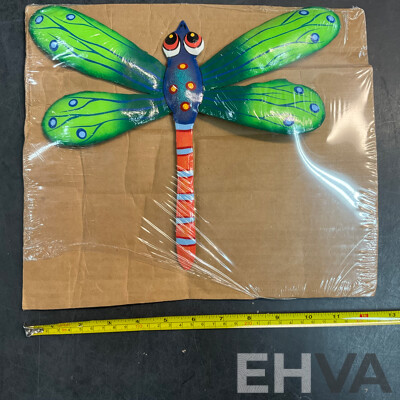 Metal Decorative Indoor Outdoor Hanging Wall Art - Gecko Lizard /Butterfly/ Dragonfly - Lot of 41