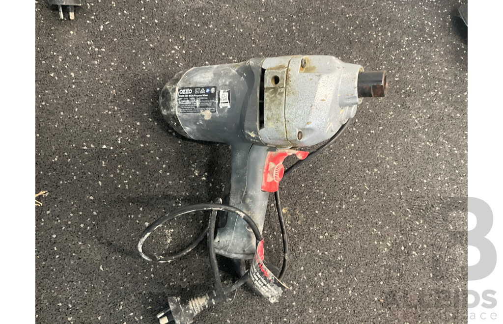 Assorted Power Tools - Drills, Oscillating Tool, Belt Sander, Multi-purpose