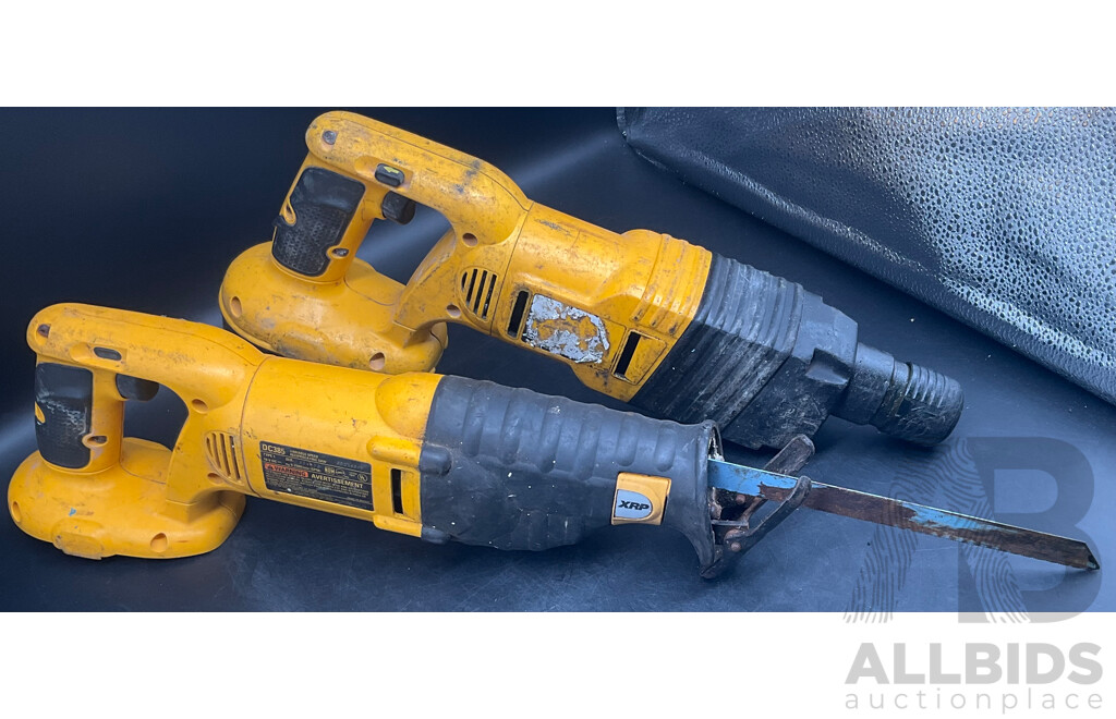 Dewalt Rotary Hammer Drill, Reciprocating Saw and Battery Charger