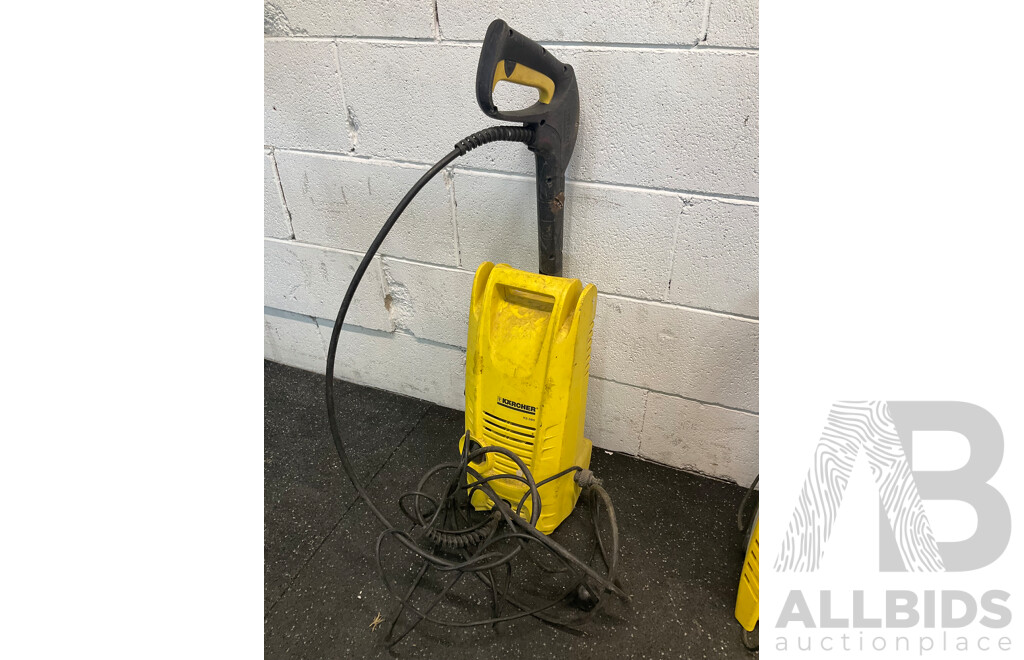 Karcher Pressure Washers 2x