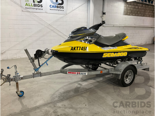 2004 Seadoo RXP Jetski & Mackay Trailer