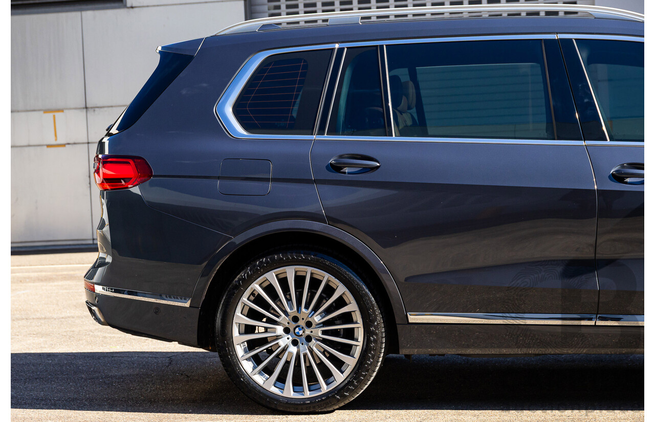 06/2019 BMW X7 xDrive30d (AWD) G07 4d Wagon Arctic Grey Brilliant Effect Metallic Twin Turbo Diesel 3.0L - 7 Seater