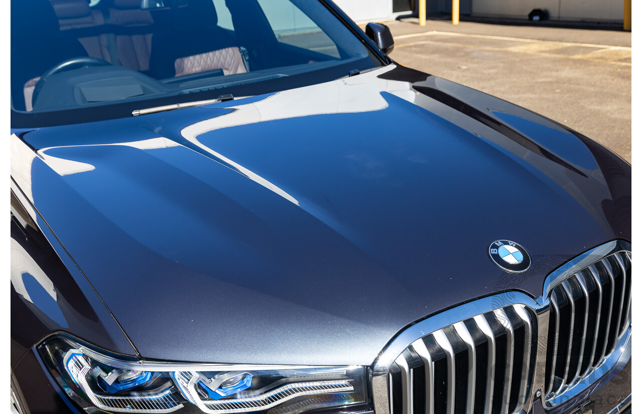 06/2019 BMW X7 xDrive30d (AWD) G07 4d Wagon Arctic Grey Brilliant Effect Metallic Twin Turbo Diesel 3.0L - 7 Seater
