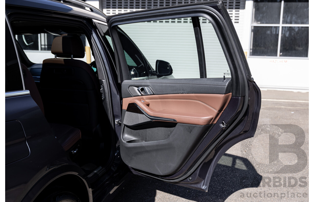 06/2019 BMW X7 xDrive30d (AWD) G07 4d Wagon Arctic Grey Brilliant Effect Metallic Twin Turbo Diesel 3.0L - 7 Seater