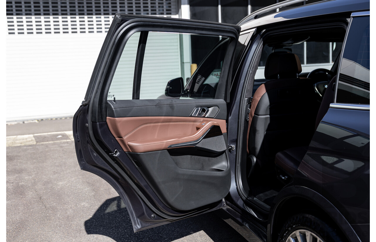 06/2019 BMW X7 xDrive30d (AWD) G07 4d Wagon Arctic Grey Brilliant Effect Metallic Twin Turbo Diesel 3.0L - 7 Seater
