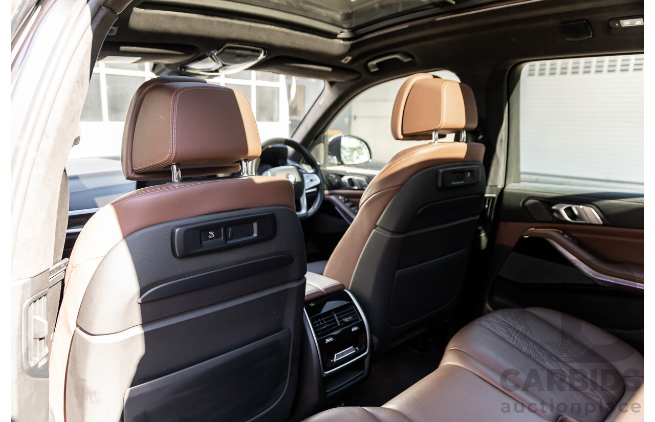 06/2019 BMW X7 xDrive30d (AWD) G07 4d Wagon Arctic Grey Brilliant Effect Metallic Twin Turbo Diesel 3.0L - 7 Seater