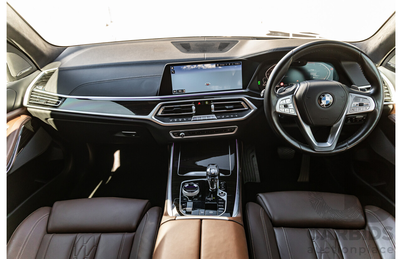 06/2019 BMW X7 xDrive30d (AWD) G07 4d Wagon Arctic Grey Brilliant Effect Metallic Twin Turbo Diesel 3.0L - 7 Seater