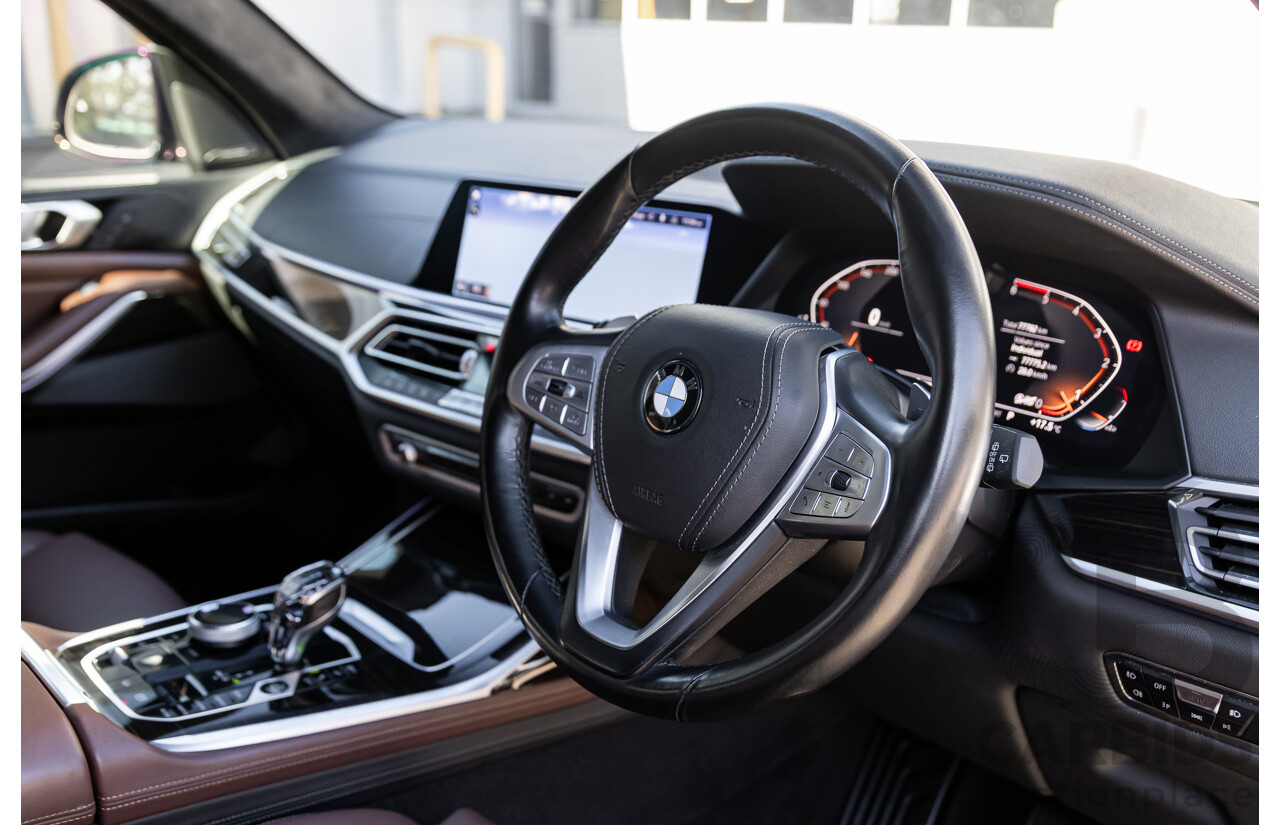 06/2019 BMW X7 xDrive30d (AWD) G07 4d Wagon Arctic Grey Brilliant Effect Metallic Twin Turbo Diesel 3.0L - 7 Seater