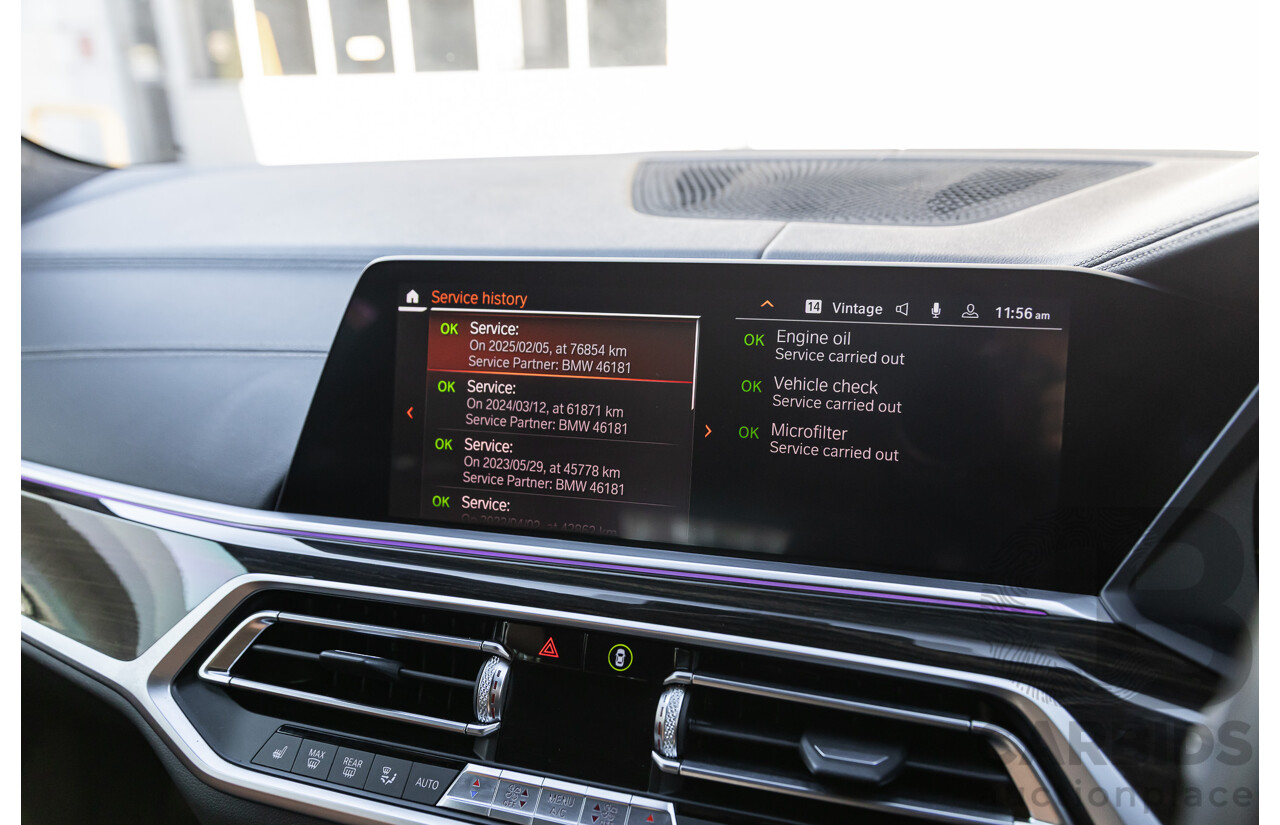 06/2019 BMW X7 xDrive30d (AWD) G07 4d Wagon Arctic Grey Brilliant Effect Metallic Twin Turbo Diesel 3.0L - 7 Seater
