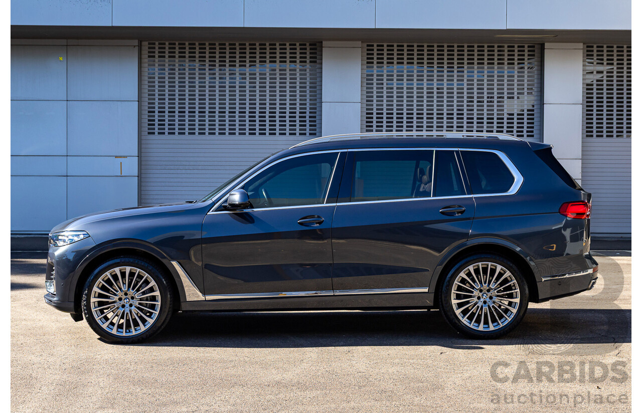 06/2019 BMW X7 xDrive30d (AWD) G07 4d Wagon Arctic Grey Brilliant Effect Metallic Twin Turbo Diesel 3.0L - 7 Seater