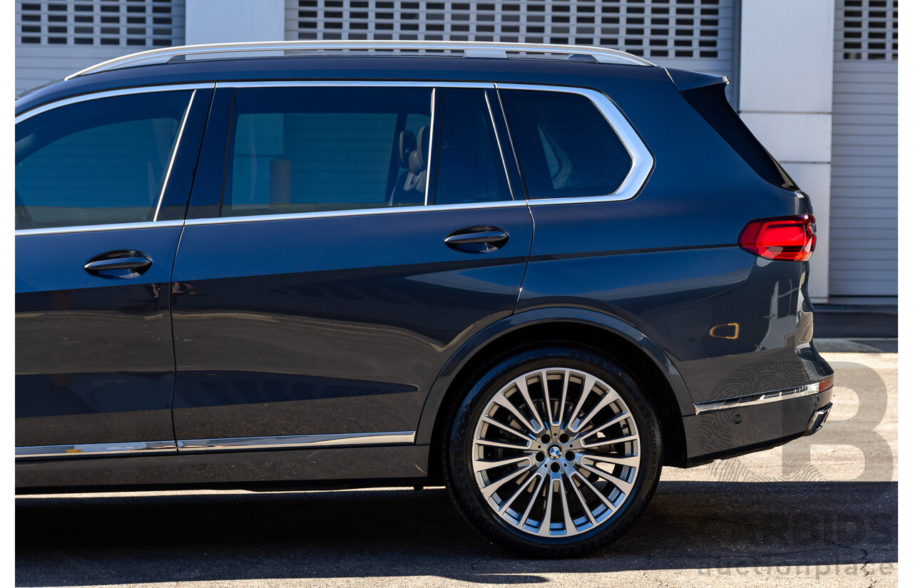 06/2019 BMW X7 xDrive30d (AWD) G07 4d Wagon Arctic Grey Brilliant Effect Metallic Twin Turbo Diesel 3.0L - 7 Seater