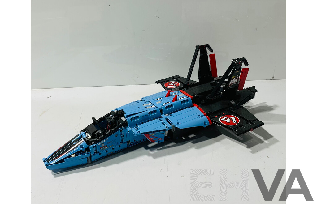Mostly Built Lego Technic Air Race Jet Set No. 40266
