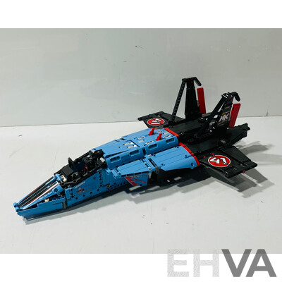Mostly Built Lego Technic Air Race Jet Set No. 40266