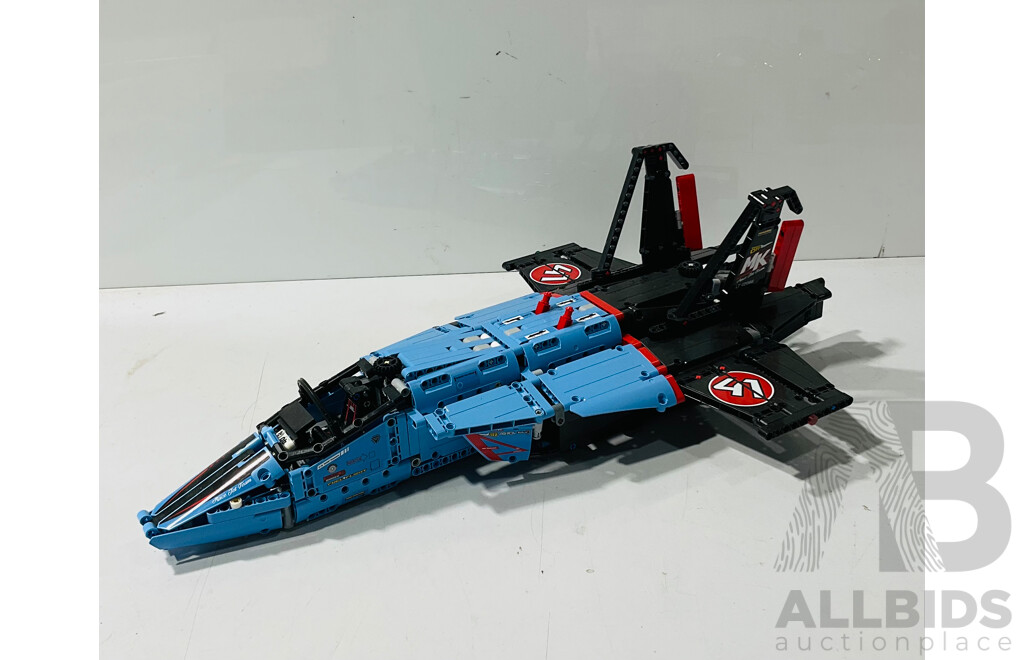 Mostly Built Lego Technic Air Race Jet Set No. 40266
