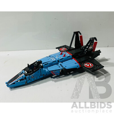 Mostly Built Lego Technic Air Race Jet Set No. 40266