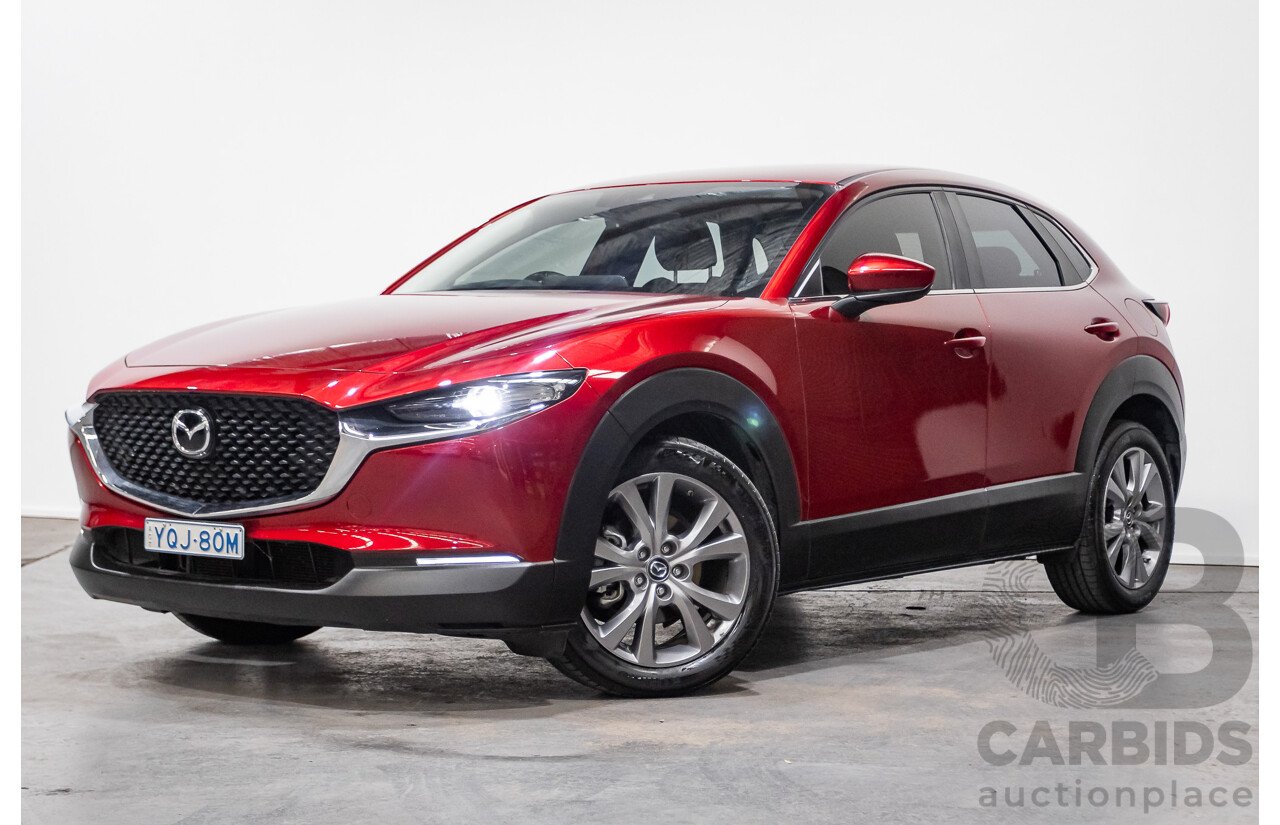 08/2021 Mazda CX-30 G20 Evolve C30B 4d Wagon Soul Red Crystal 2.0L