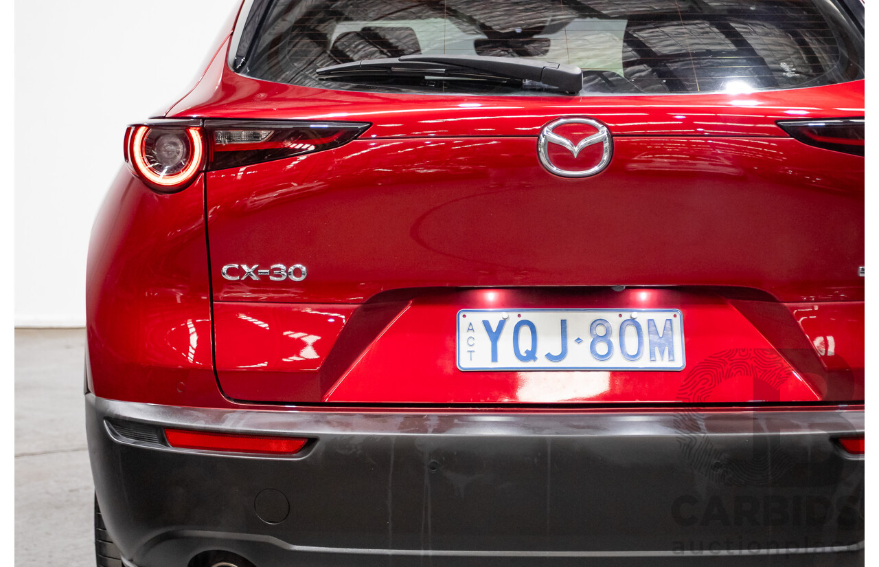 08/2021 Mazda CX-30 G20 Evolve C30B 4d Wagon Soul Red Crystal 2.0L