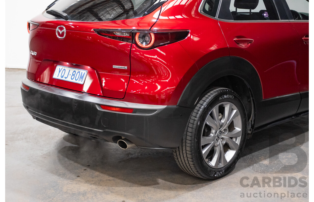 08/2021 Mazda CX-30 G20 Evolve C30B 4d Wagon Soul Red Crystal 2.0L