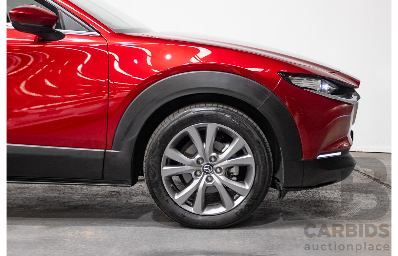 08/2021 Mazda CX-30 G20 Evolve C30B 4d Wagon Soul Red Crystal 2.0L